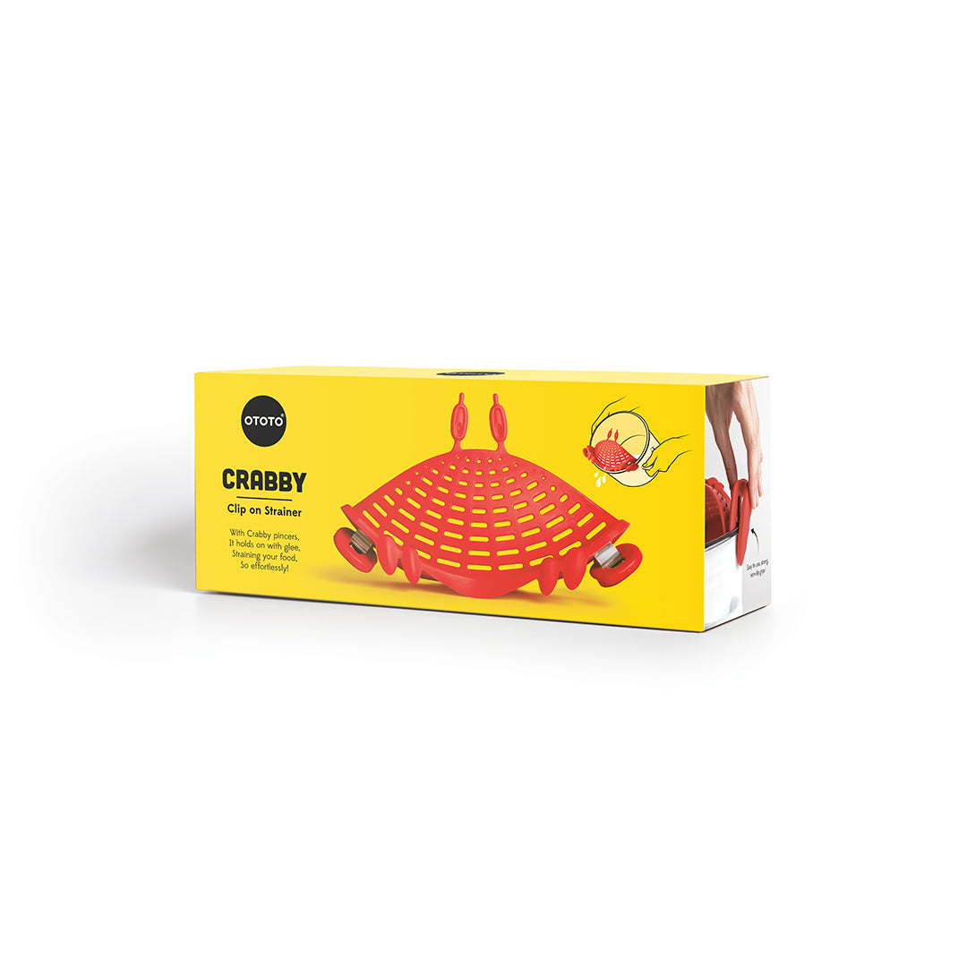 Crabby Clip-On Pasta Strainer - Kitchen Accessories &amp; Gifts