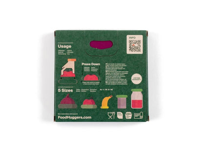 Reusable Silicone Food Savers – Autumn Harvest (Set of 5)