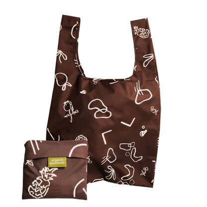 Fruits &amp; Shapes in Easter Chocolate Eco Friendly Tote Bag