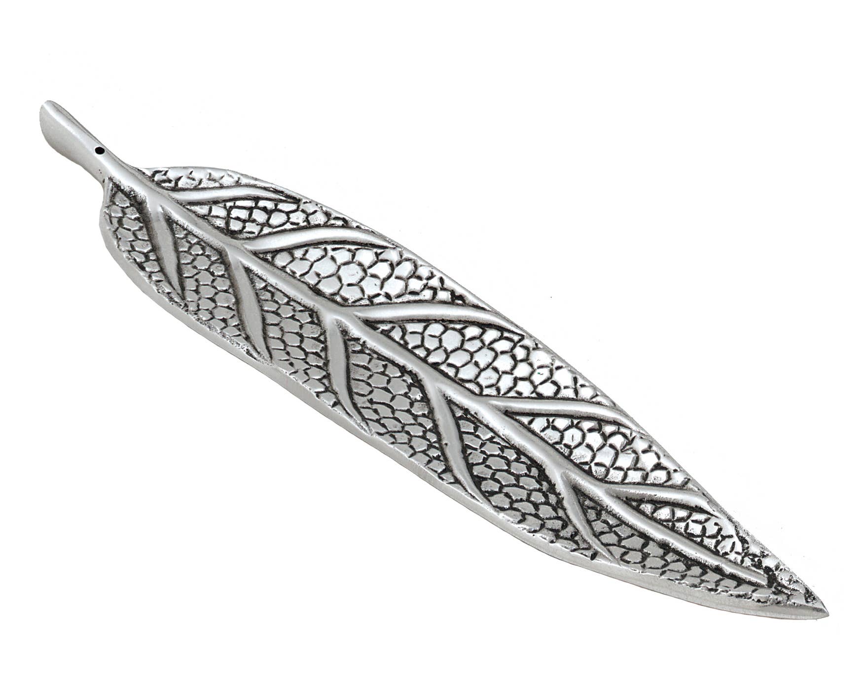 Woodland Leaf Incense Holder - Recycled Aluminium