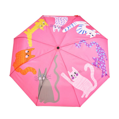 Ice Arty Cats Eco-Friendly Duck Umbrella