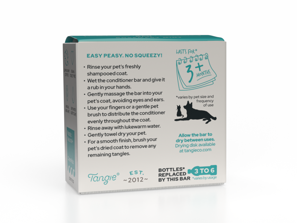 Pet Conditioner Bar: Rosemary Mint