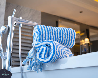 Striped Hand Towel Rainbow