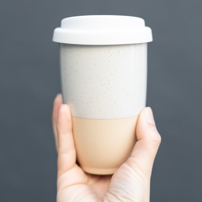 Dune 12oz Ceramic Travel Mug – Reusable &amp; Eco-Friendly