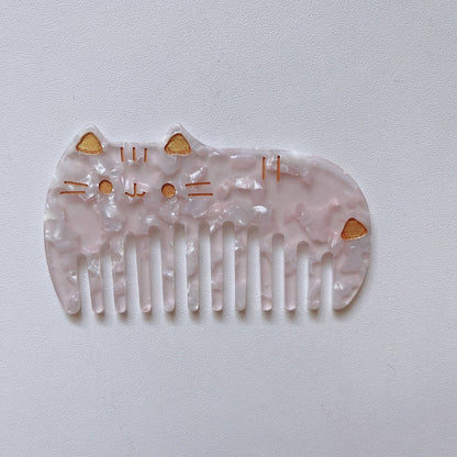 Cute Cat Wide Tooth Comb - Mini
