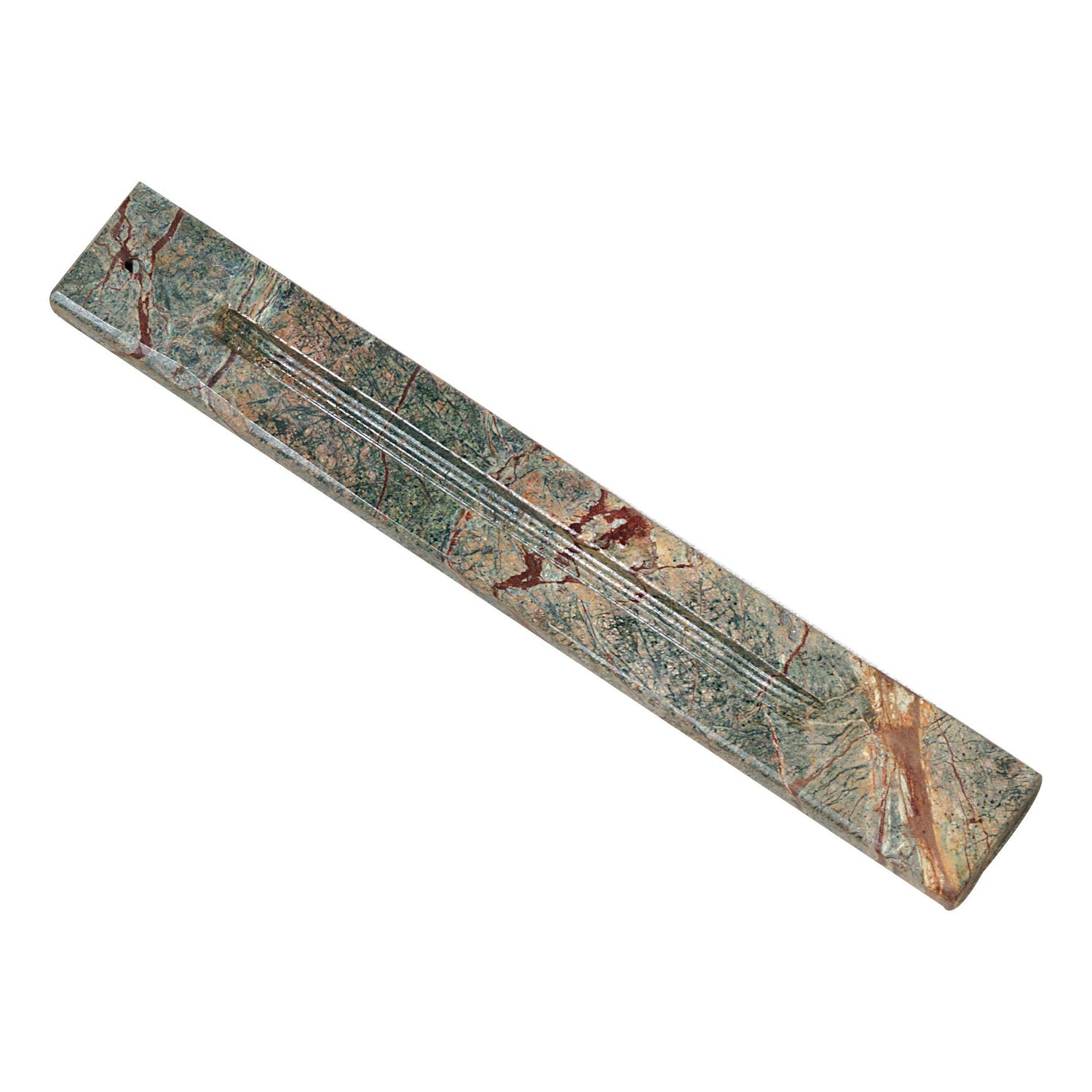 Marbled Incense Holder - Soapstone