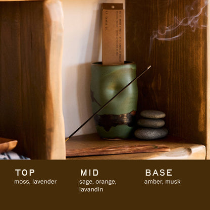 Amber &amp; Moss - Incense Sticks