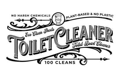 Toilet Bowl Cleaner Sheets | Retail or Bulk Display | 100