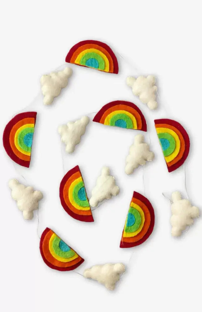 Cloud Rainbow Garland