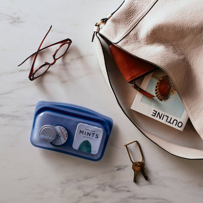 Snack-sized Stasher Bag: Deep Ocean