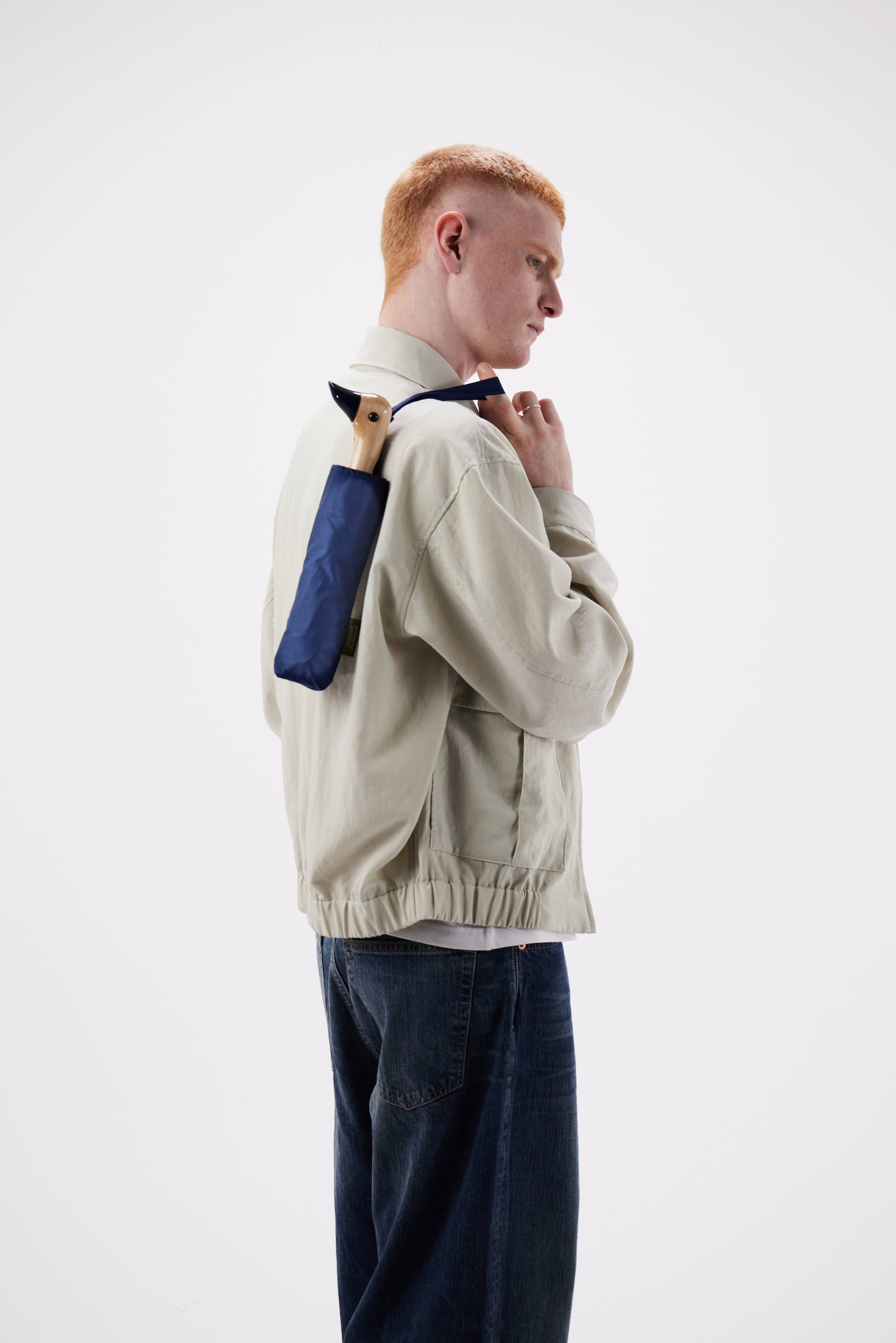 Navy Compact Eco-Friendly Original Duckhead Umbrella