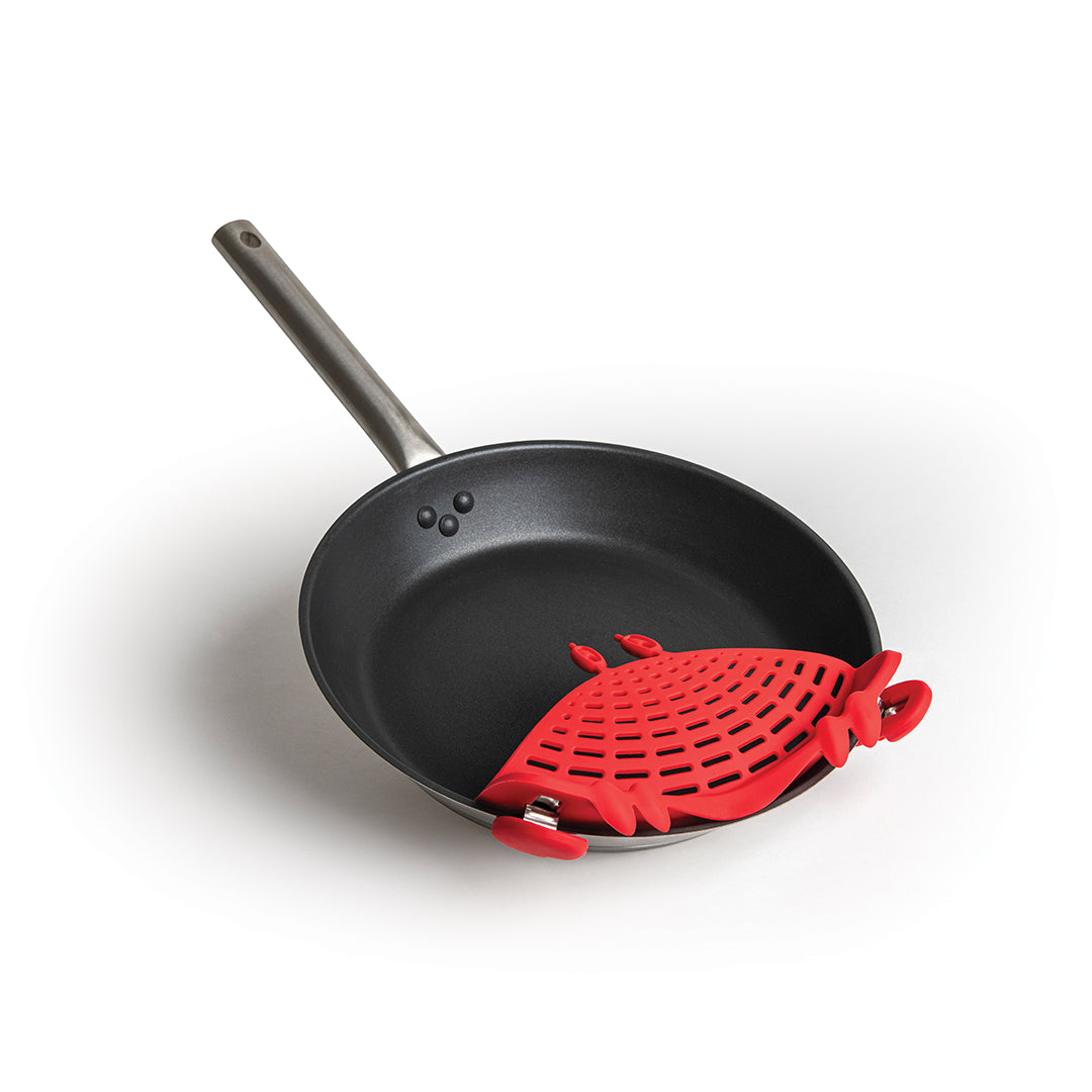 Crabby Clip-On Pasta Strainer - Kitchen Accessories &amp; Gifts