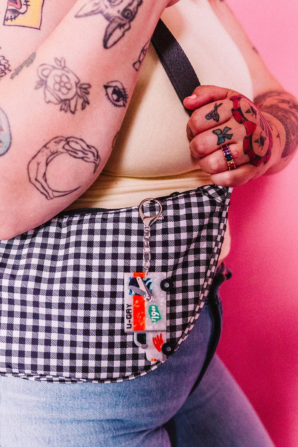 U-Gay Moving Truck Keychain