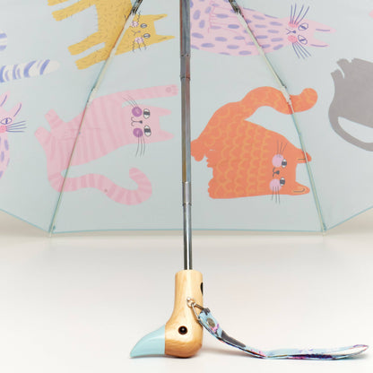 Ice Arty Cats Eco-Friendly Duck Umbrella