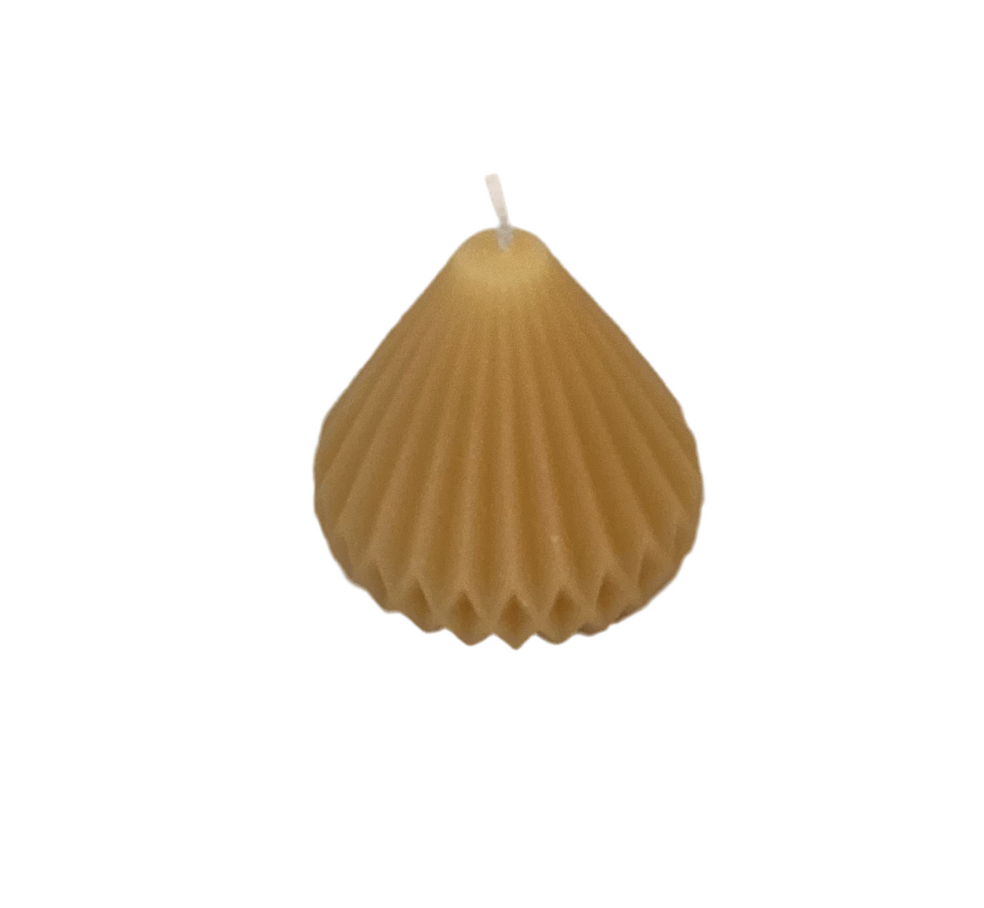 Beeswax Accordion Teardrop