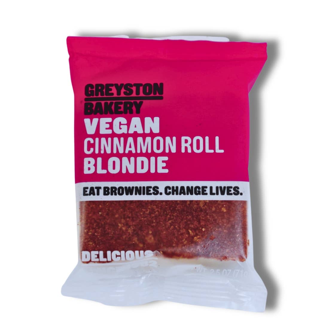 Vegan Cinnamon Roll Blondie 24