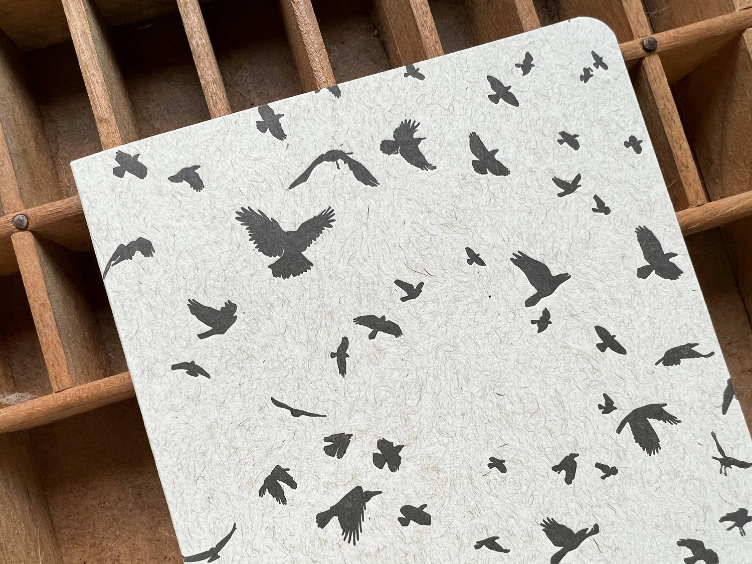 Murder of crows large notebook