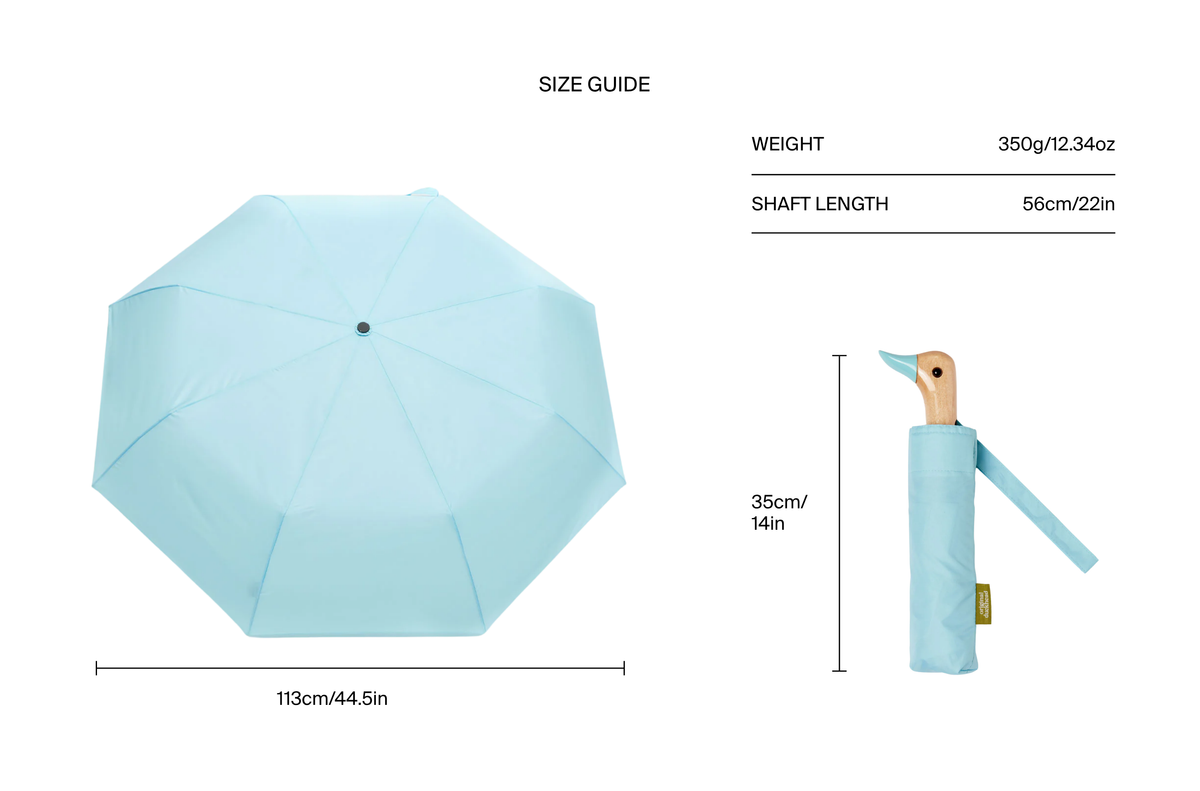 Popsicle Blue Eco-Friendly Duckhead Umbrella