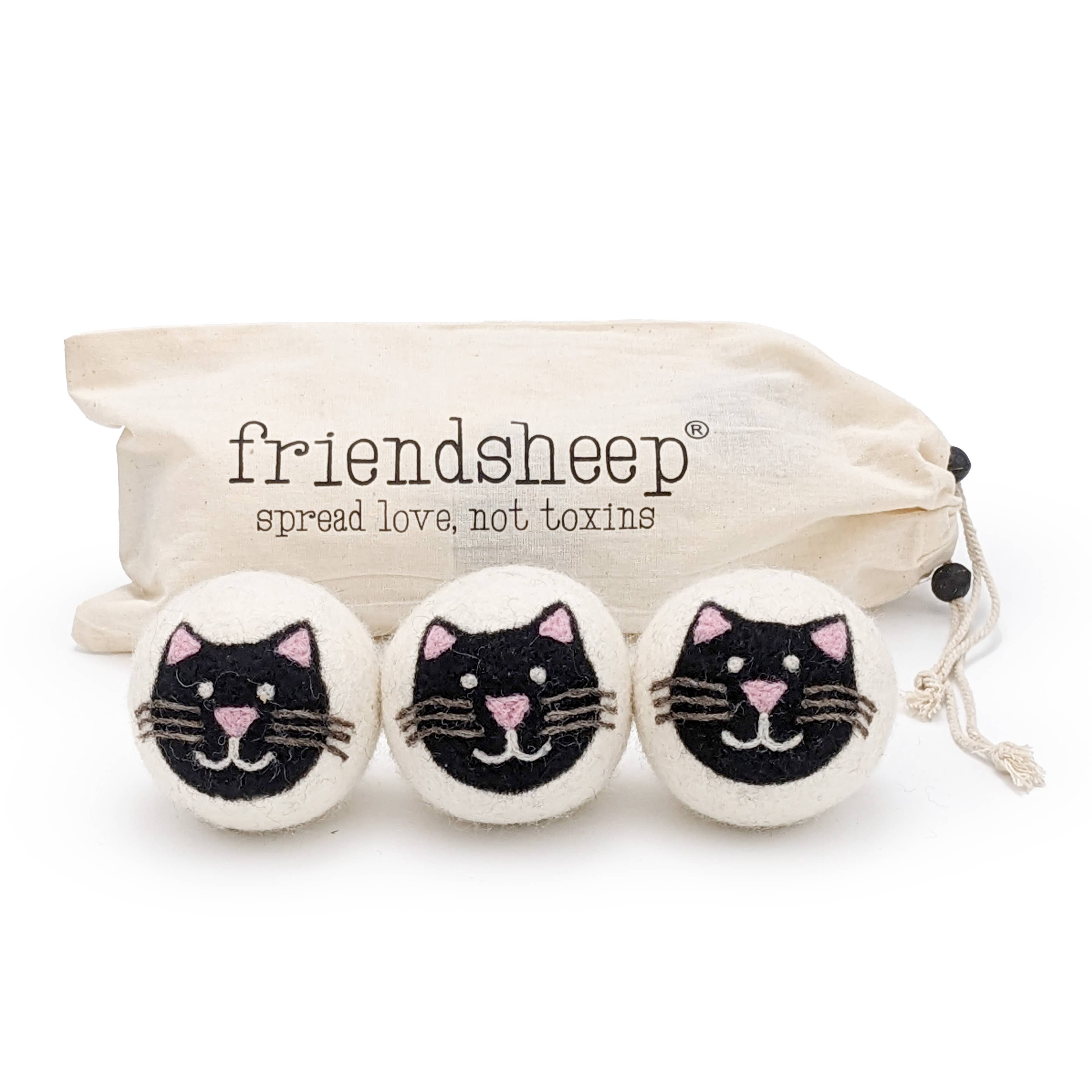Black Cat Eco Wool Dryer Ball