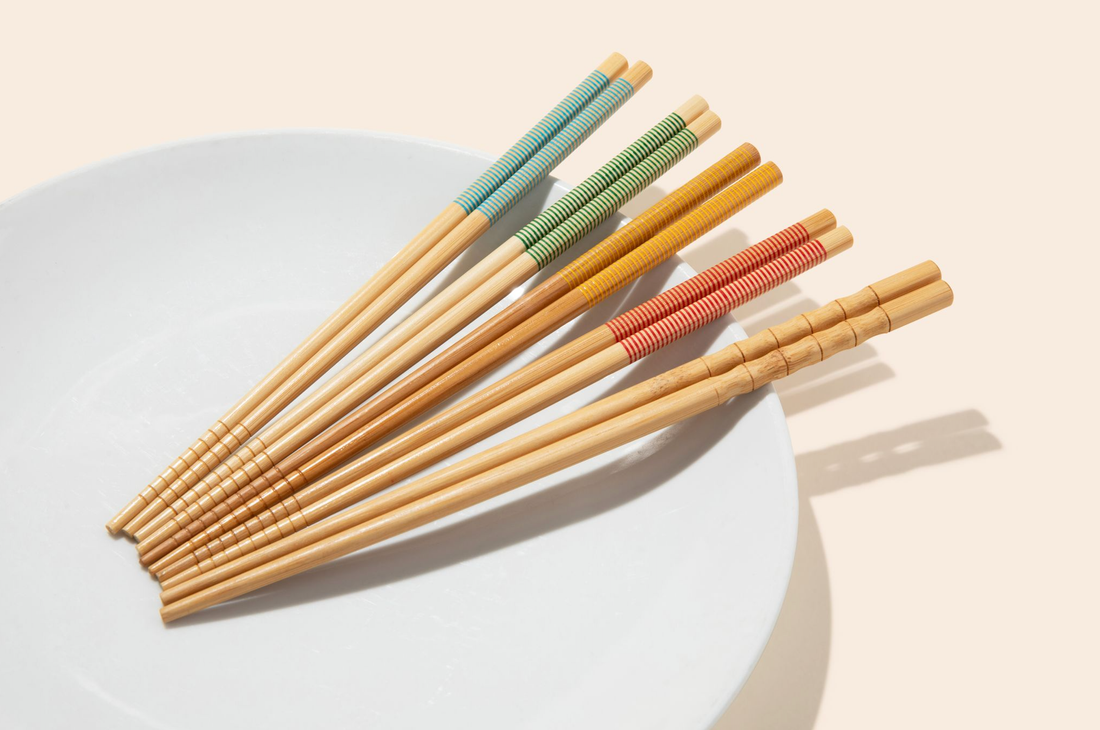 Bamboo Chopsticks - Set of 2 | Summer Bestseller