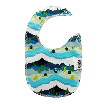 Baby Bib: Timeless Prints