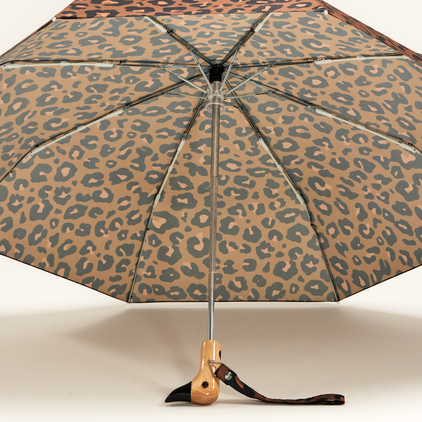 Leopard Print Sustainable Original Duckhead Umbrella