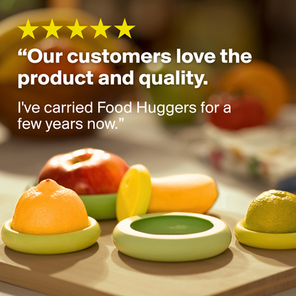 Reusable Silicone Food Savers – Autumn Harvest (Set of 5)