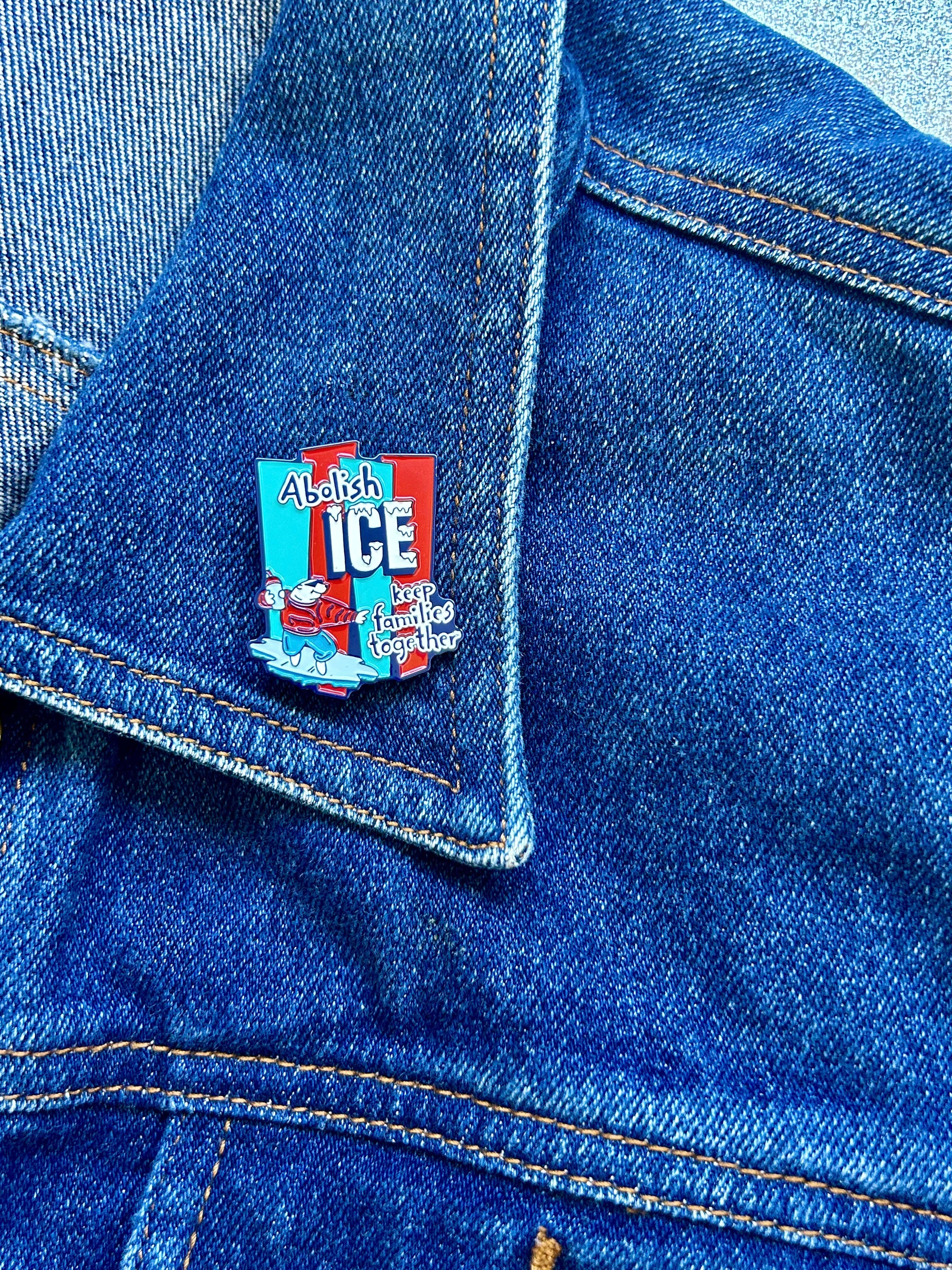 Abolish ICE Enamel Pin