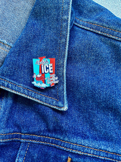 Abolish ICE Enamel Pin