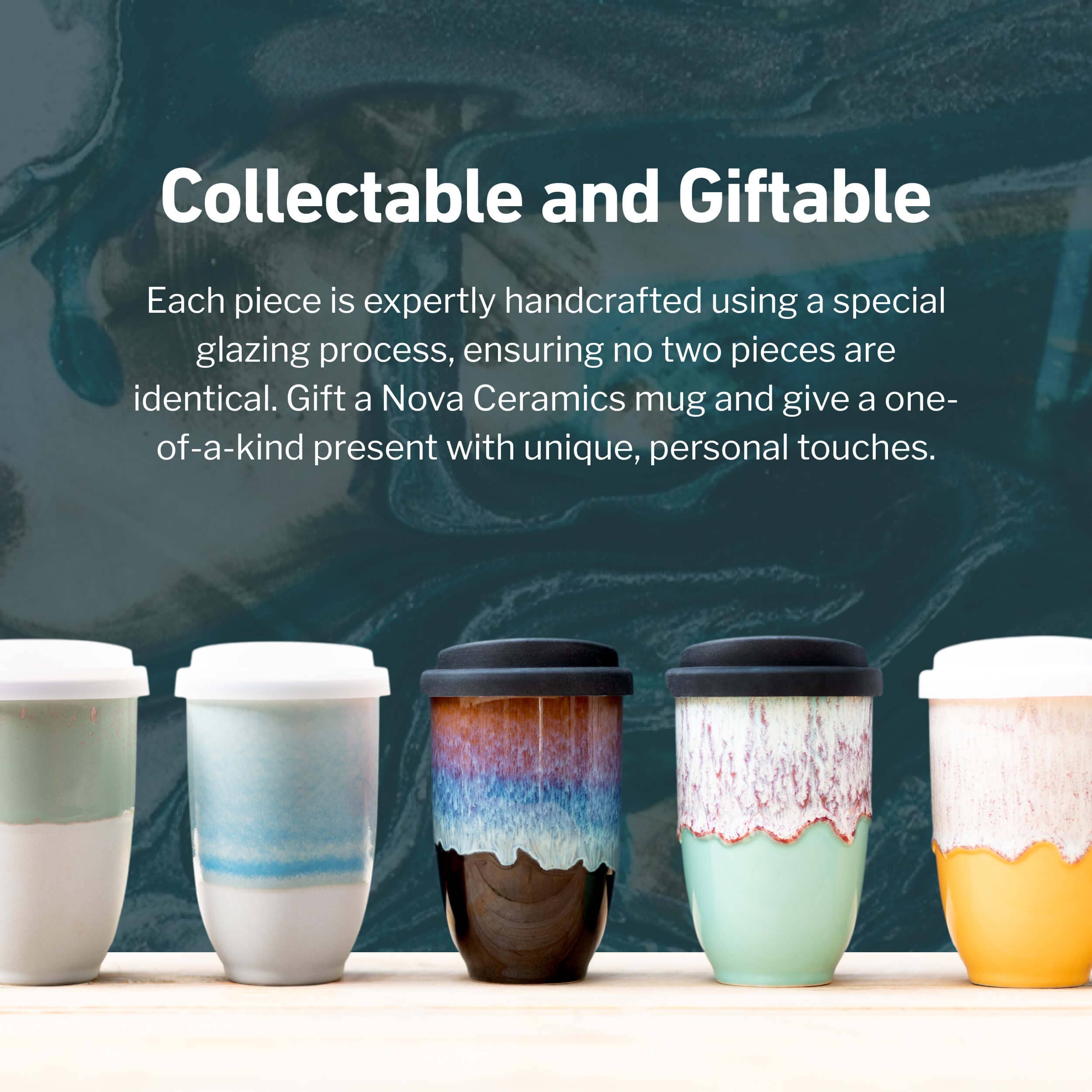 Dune 12oz Ceramic Travel Mug – Reusable &amp; Eco-Friendly