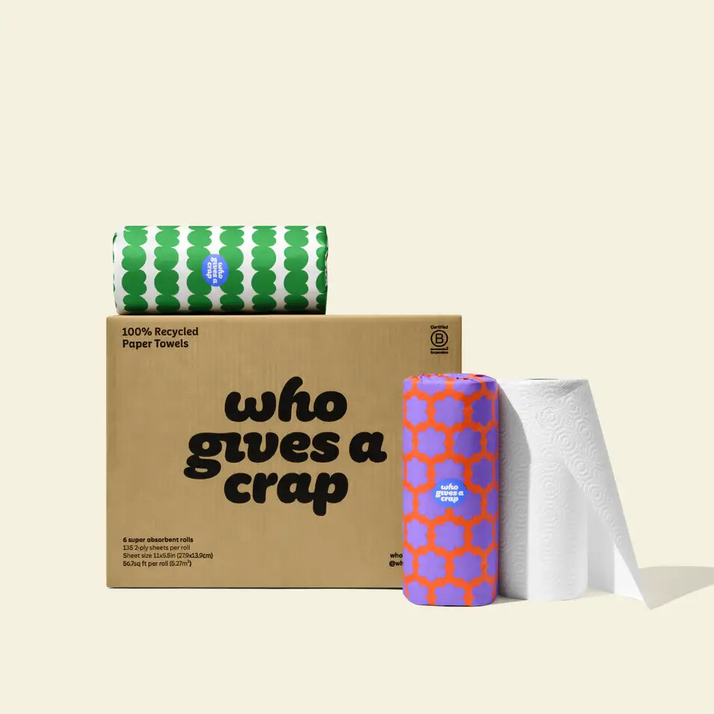 100% Recycled Paper Towels