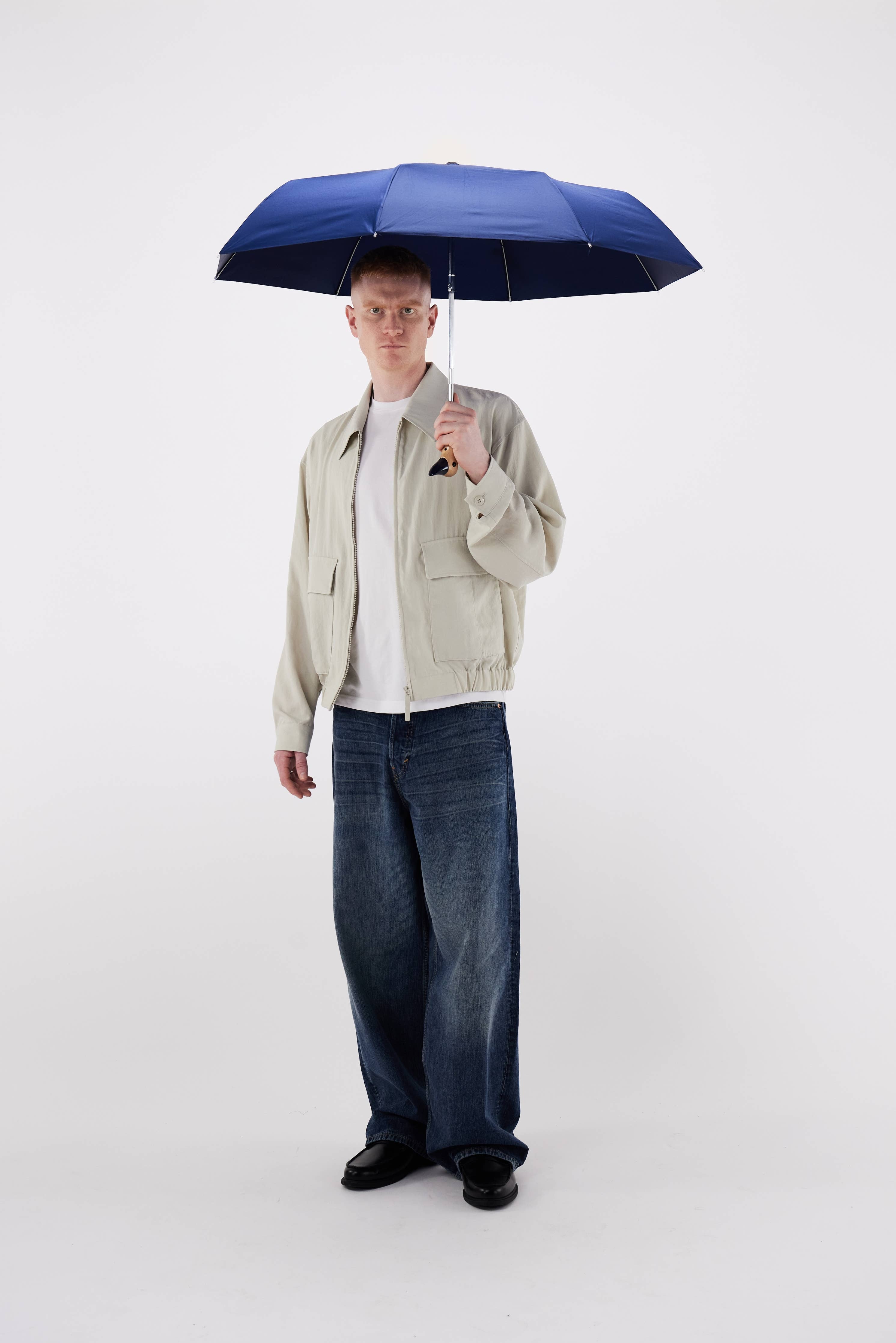 Navy Compact Eco-Friendly Original Duckhead Umbrella