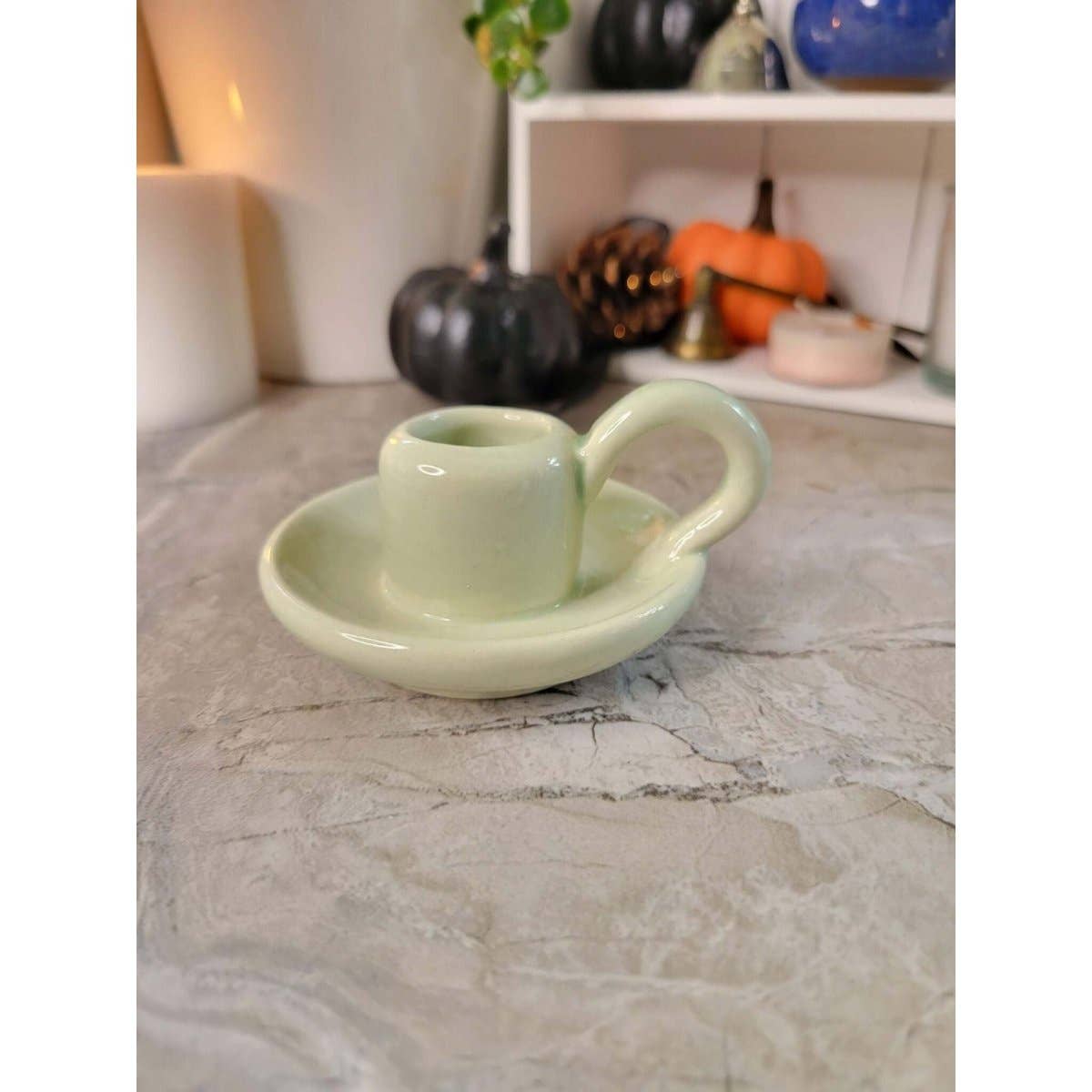 Handmade Ceramic candle holder, taper candle holder, for wedding party home decoration