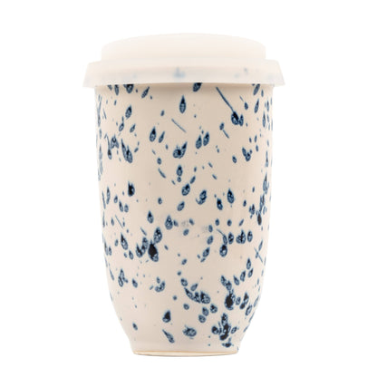 Orchid Ceramic Travel Mug – 12oz with Lid &amp; Sleeve