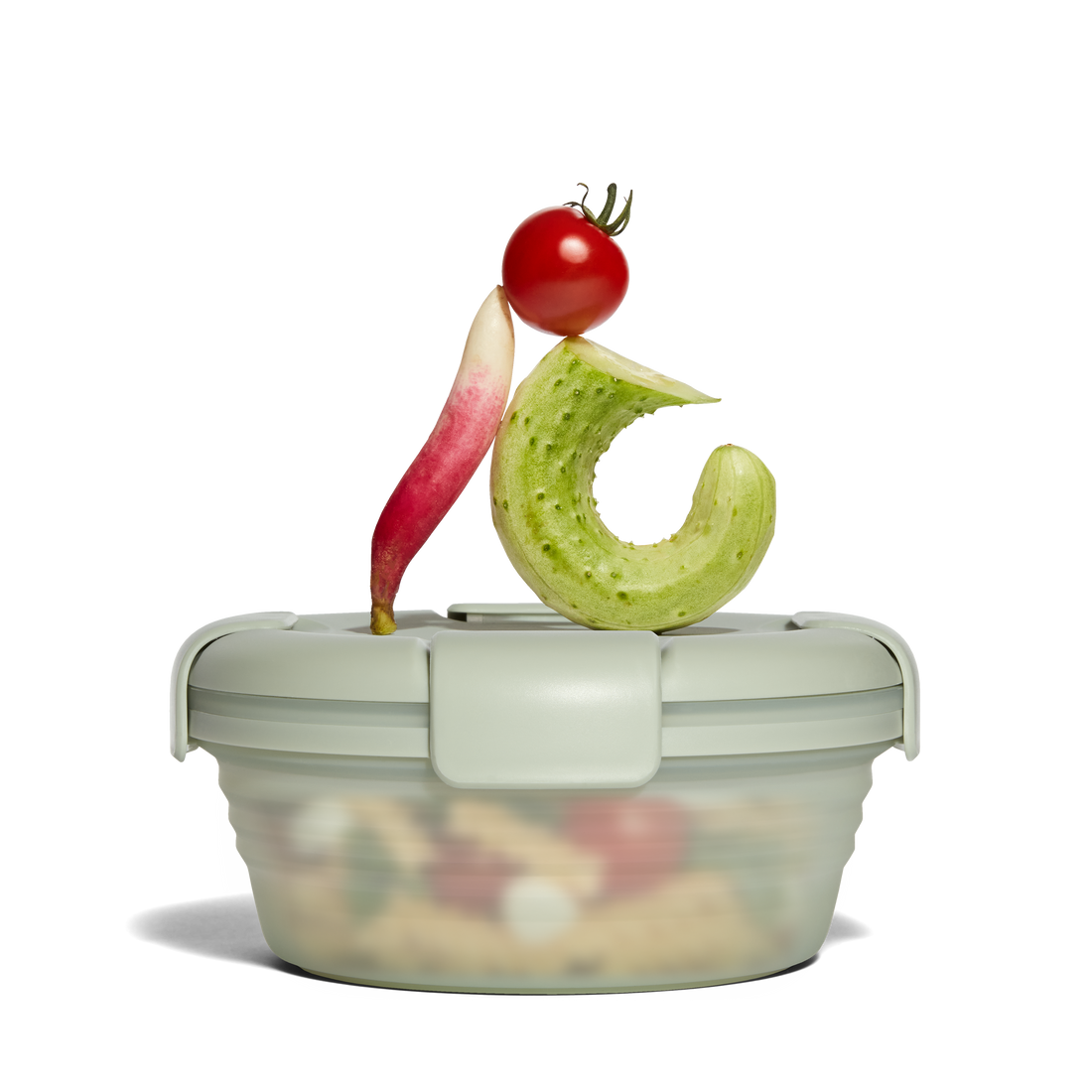 36oz Translucent Bowl - Collapsed Packaging