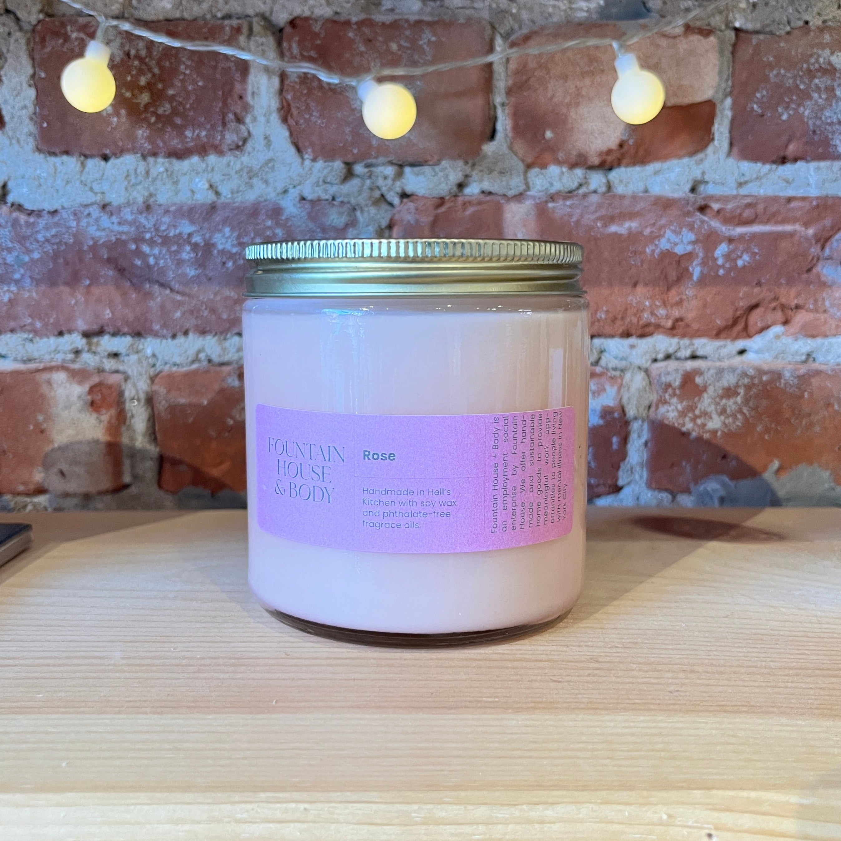 16oz glass jar candle
