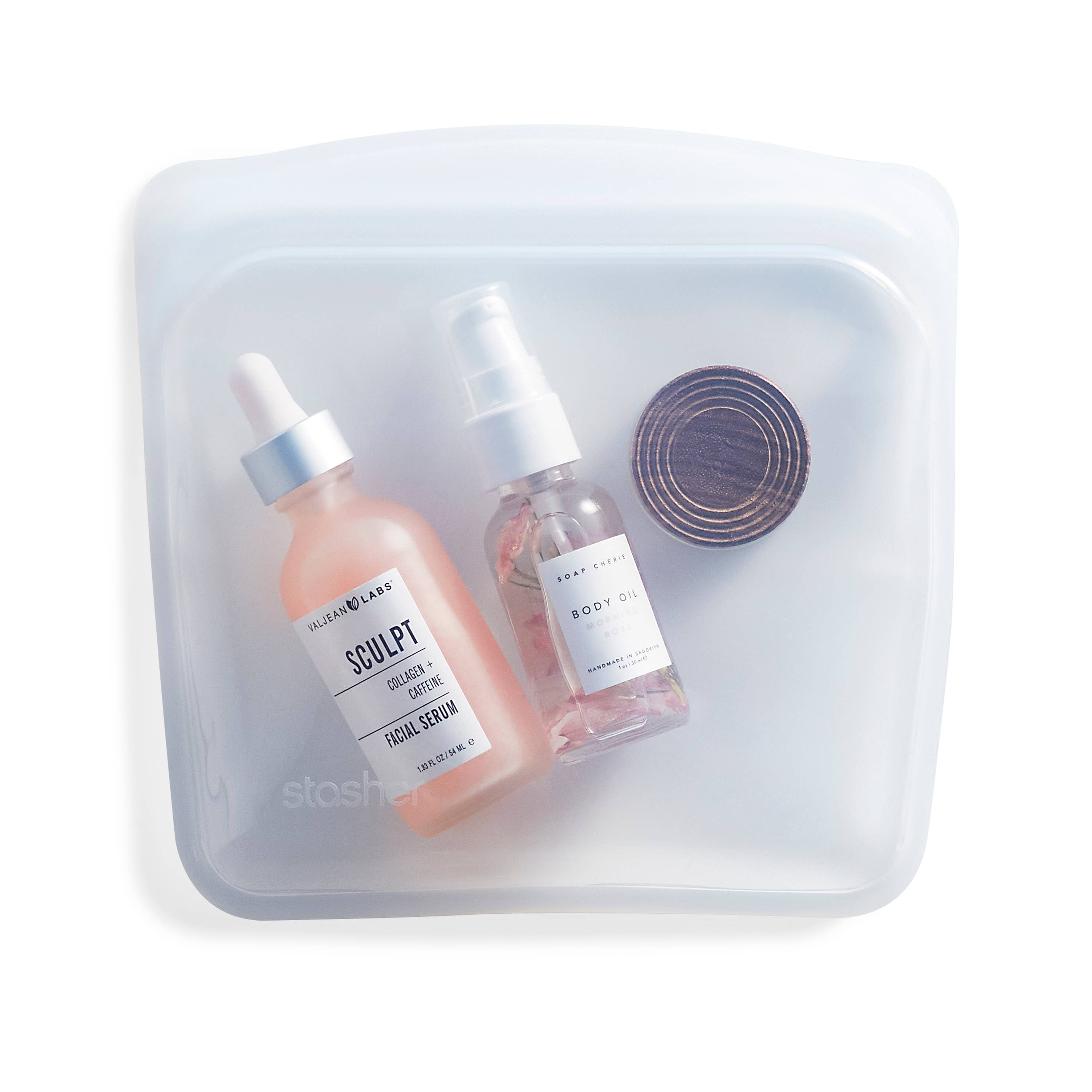 Sandwich Stasher Bag: Clear