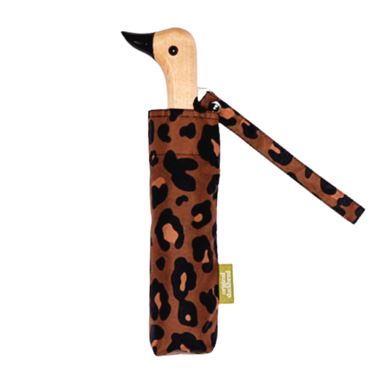 Leopard Print Sustainable Original Duckhead Umbrella