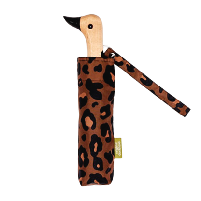 Leopard Print Sustainable Original Duckhead Umbrella