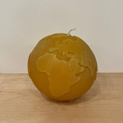 Earth Beeswax Candle