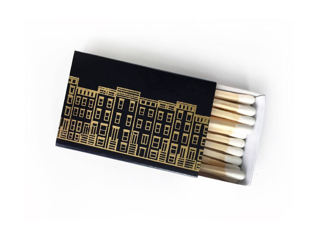 Cozy Village Matchbox | Pretty Matches | Cityscape Scene