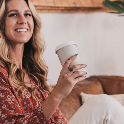 Dune 12oz Ceramic Travel Mug – Reusable &amp; Eco-Friendly