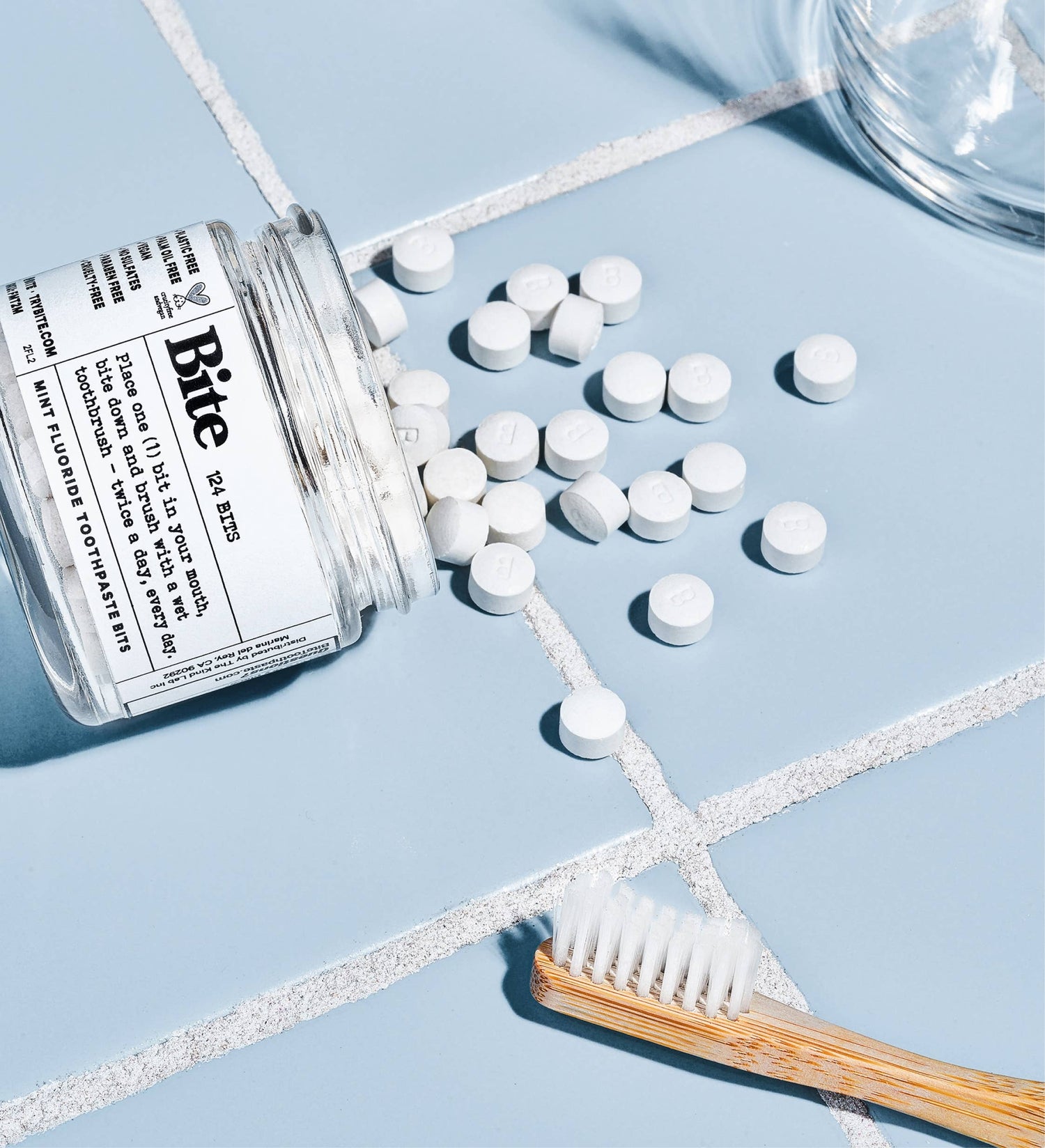 Bite Toothpaste Bits with Fluoride - 2oz - Refill Pouch
