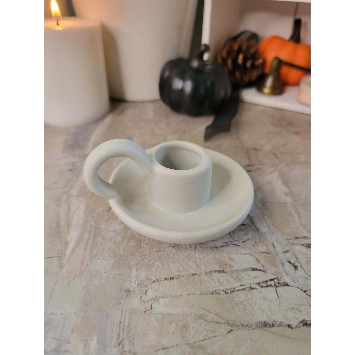 Handmade Ceramic candle holder, taper candle holder, for wedding party home decoration