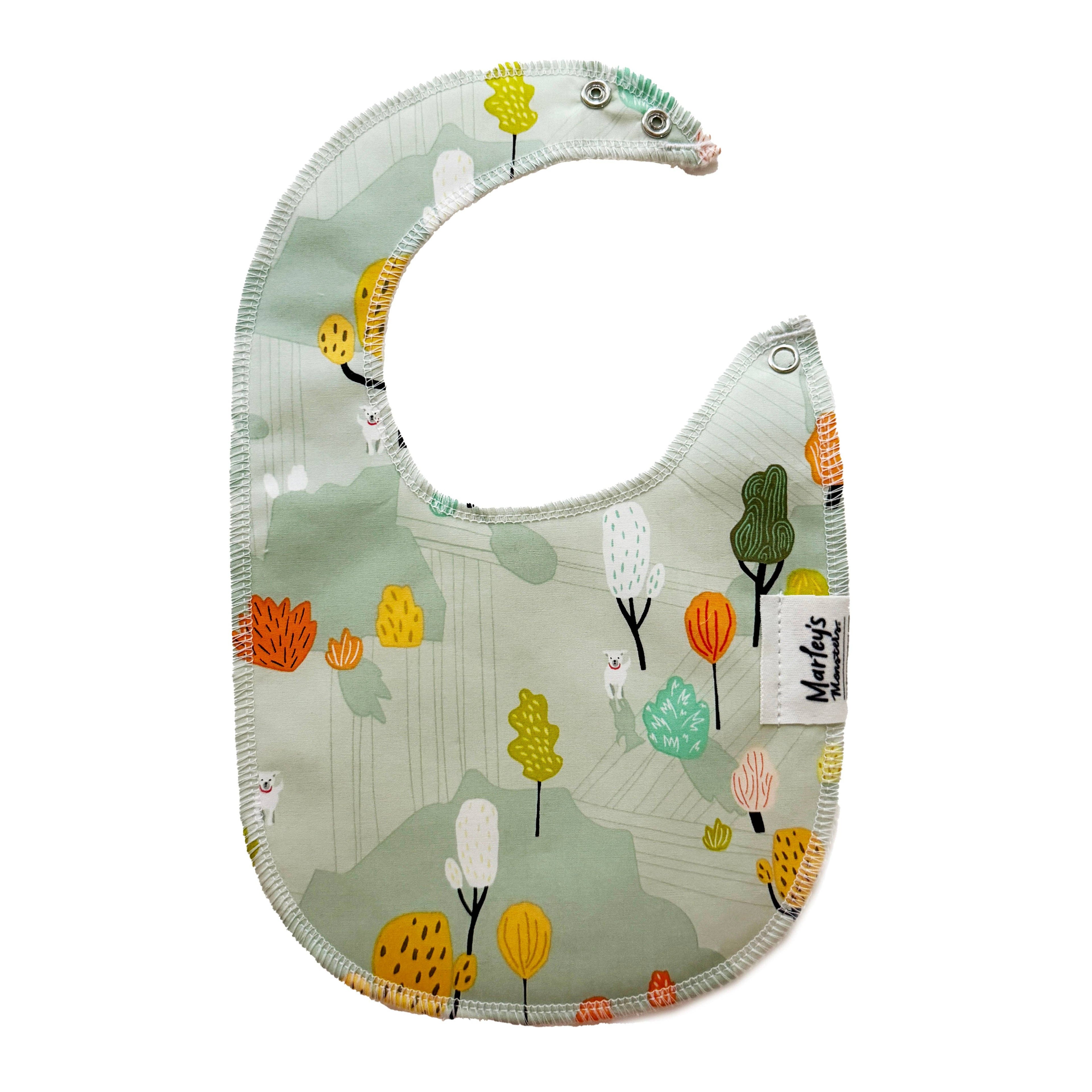 Baby Bib: Timeless Prints