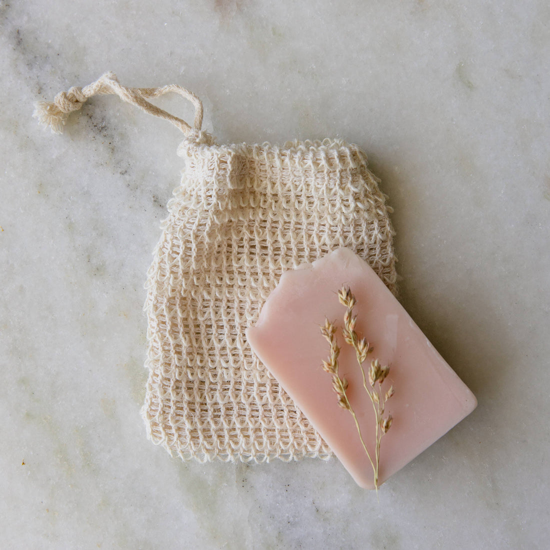 Sisal Soap Saver Bag—Exfoliating Soap Pouch (Unpackaged)