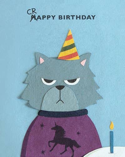 Good Paper - Grumpy Kitty Birthday