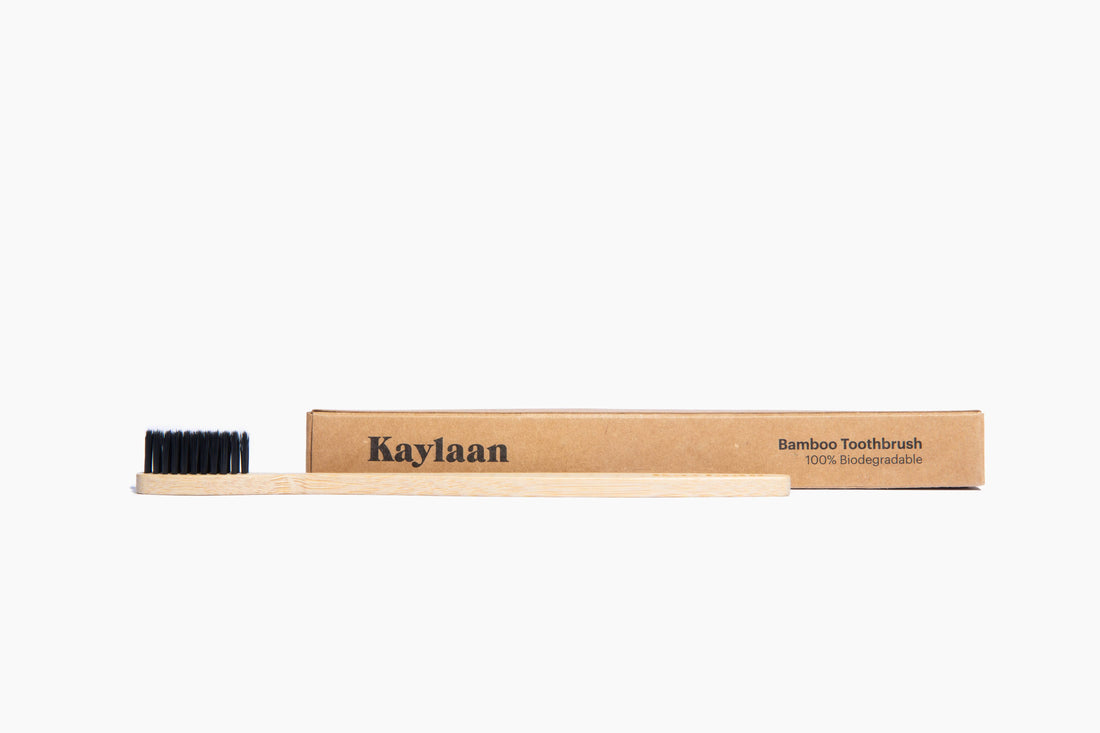 Kaylaan Bamboo Toothbrush – 100% Compostable &amp; Plastic-Free