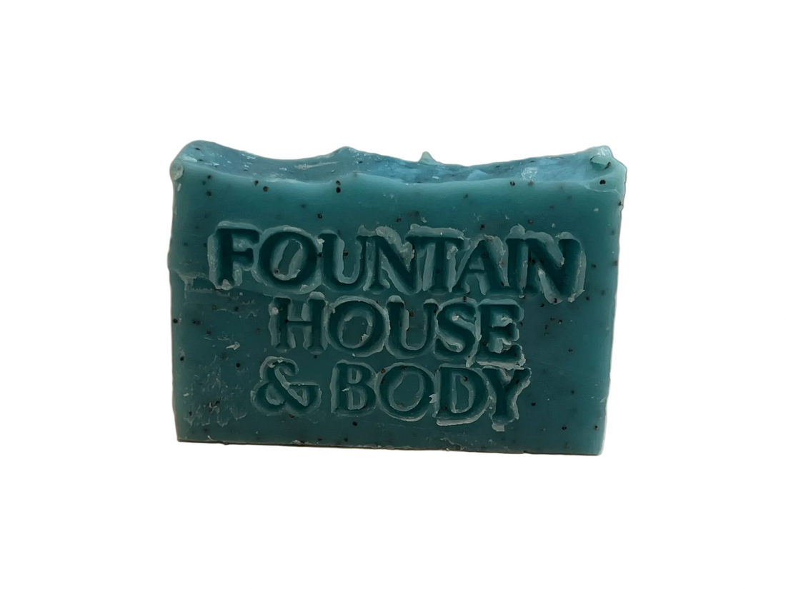 Bar of soap with &