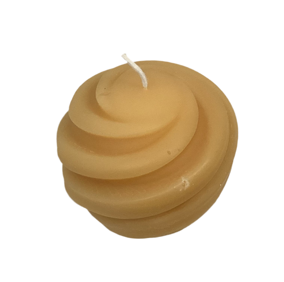 Beeswax Spiral Globe